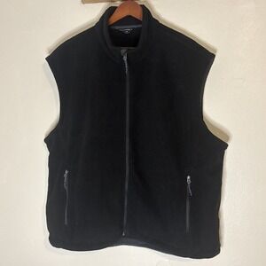 Port Authority Men's Polyester Super Soft Winter Fleece Vest With Pockets F219